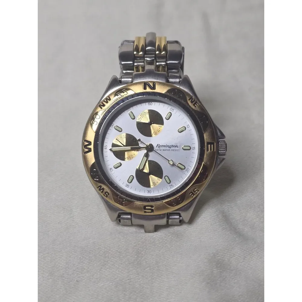 Remington 38-151 Men's Two-Tone Quartz Multi-Function Watch